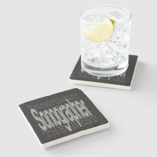 Sonographer Extraordinaire Stone Coaster