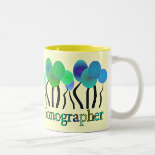 Sonographer Gifts Two-Tone Coffee Mug