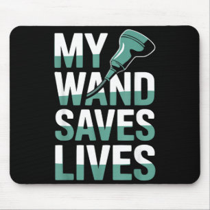 Sonographer medical ultrasound radiology mouse pad
