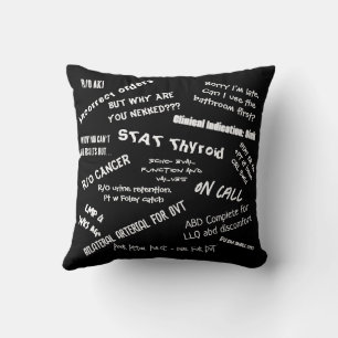 Sonographer Therapy Throw Pillow