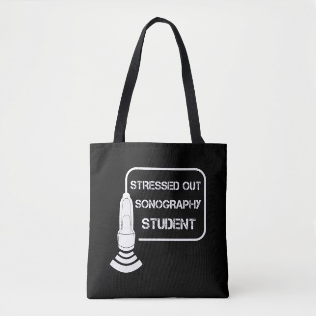 Sonographer Ultrasound Technician Gift Idea Tote Bag (Front)