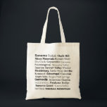 Sonoma Canvas Wine Tote<br><div class="desc">A wonderfully affordable tote bag featuring the wine regions of Sonoma County California.  Purchase as is or customise the back.</div>