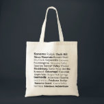 Sonoma Canvas Wine Tote Bag<br><div class="desc">A wonderfully affordable tote bag featuring the wine regions of Sonoma County California.  Purchase as is or customise the back.</div>