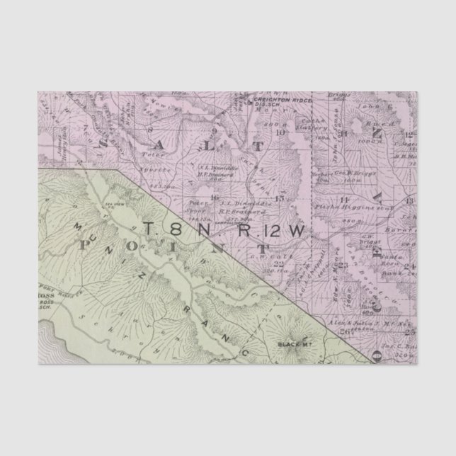 Sonoma County, California 10 2 Tissue Paper (Front)