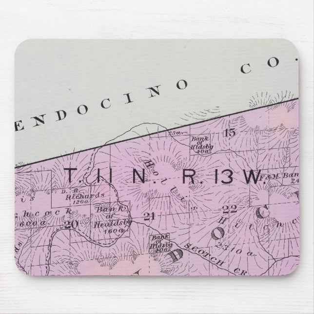 Sonoma County, California 15 Mouse Pad (Front)