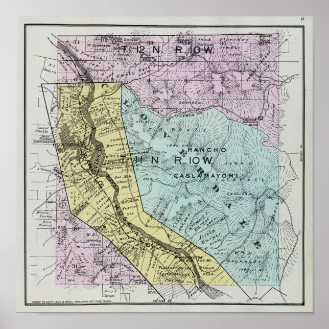 Sonoma County, California 18 Poster (Front)