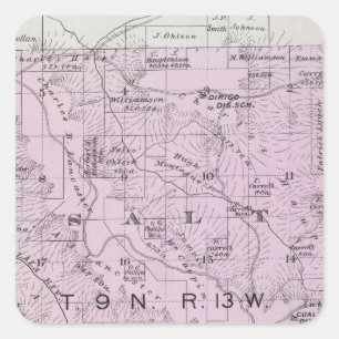 Sonoma County, California 20 Square Sticker