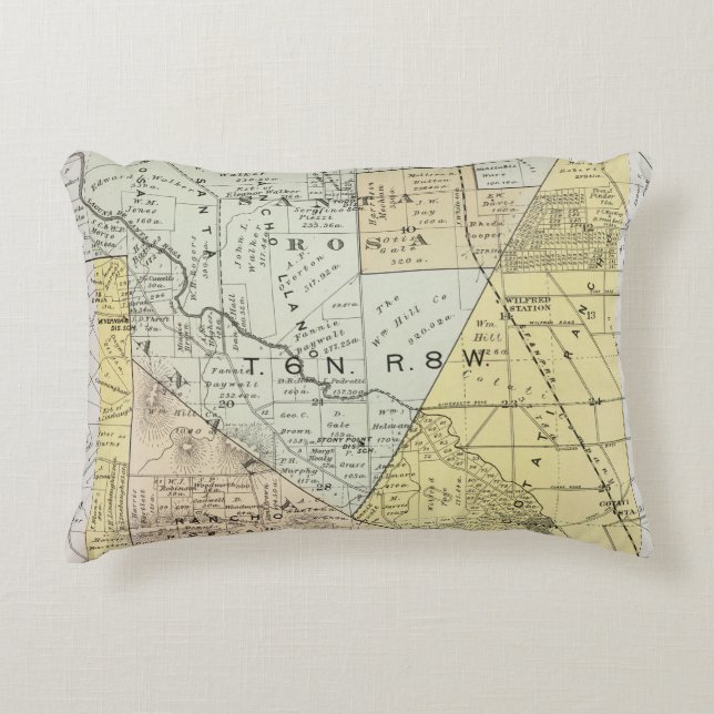 Sonoma County, California 22 Decorative Cushion (Front)