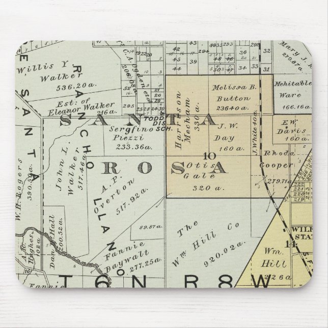Sonoma County, California 22 Mouse Pad (Front)