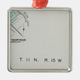 Sonoma County, California 3 Metal Tree Decoration