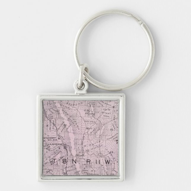 Sonoma County, California 4 Key Ring (Front)