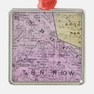 Sonoma County, California 5 Metal Tree Decoration