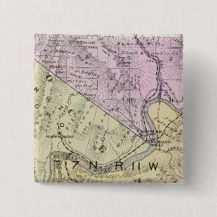 Sonoma County, California 8 15 Cm Square Badge