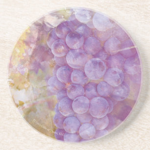 Sonoma County Vineyard Grapes - Sandstone Coaster