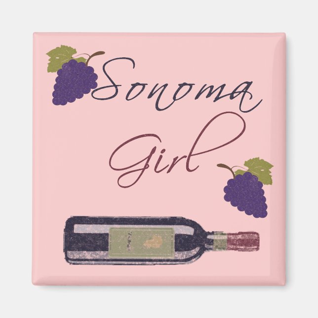 Sonoma Girl Magnet (Front)