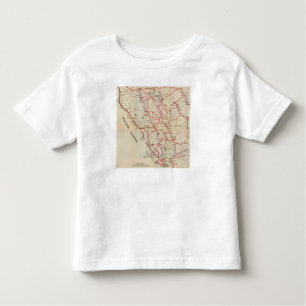 Sonoma, Marin, Lake, and Napa Counties Toddler T-Shirt