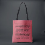 Sonoma Napa Custom Wine Country TOTE Bag<br><div class="desc">The towns and appellations in Sonoma and Napa's iconic wine country featured on a terrific shoulder tote. We offer the shoulder tote in several different colours.</div>