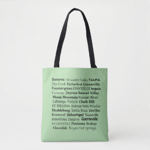 Sonoma Napa Custom Wine Country TOTE Bag