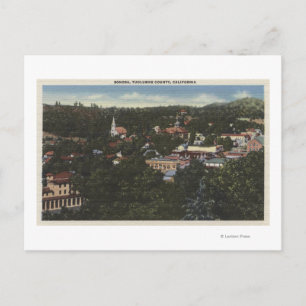 Sonora, CaliforniaAerial ViewSonora, CA Postcard