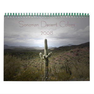 Sonoran Desert Calendar for 2008