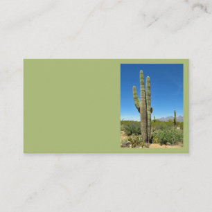 Sonoran Desert Saguaro Business Card