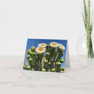 Sonoran Desert Saguaro Thank You Card