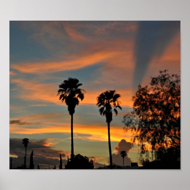 Sonoran Sunset Poster (Front)