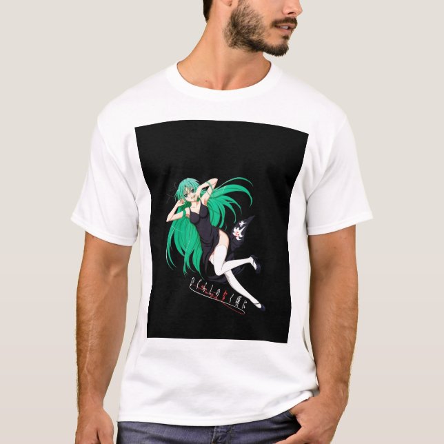  Sonozaki Shion (Higurashi No Naku Koro Ni)  T-Shirt (Front)