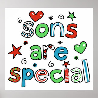 Sons are Special Poster