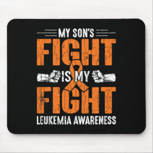 Son's Fight Is My Fight Happy Leukaemia Awareness Mouse Pad