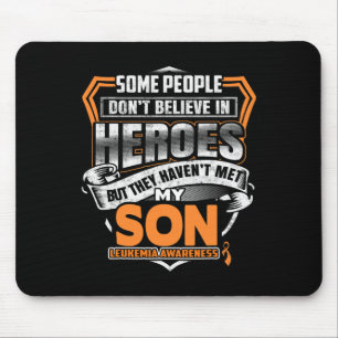 Son's Fight Is My Fight Leukaemia Awareness  Mouse Pad