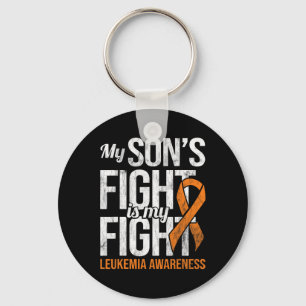 Son's Fight My Fight Leukaemia Awareness Leukaemia Key Ring