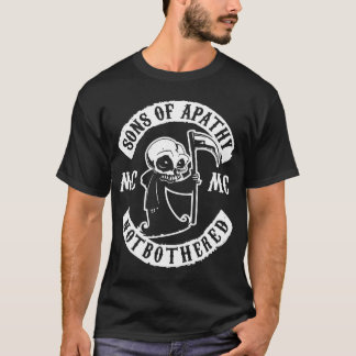 Sons of Apathy Anarchy Gang Patch Reaper Anarchy M T-Shirt