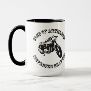 Sons Of Arthritis - Older Biker Combo Mug