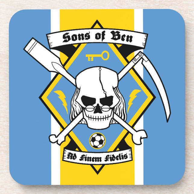 Sons of Ben - Plastic Coaster Set (Front)