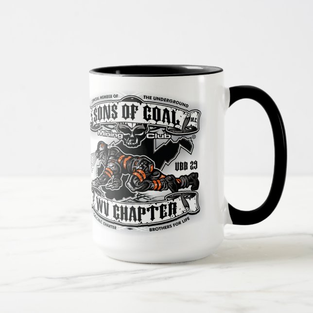 SONS OF COAL MINING CLUB MUG (Right)