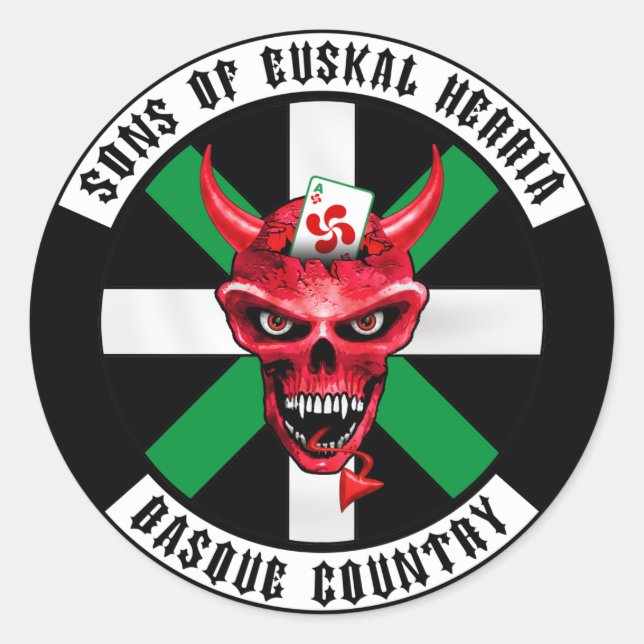 Sons of Euskal Herria Sticker (Front)