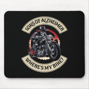Sons Of Heimerheimer Where's My Bike Grumpy Old Bi Mouse Pad