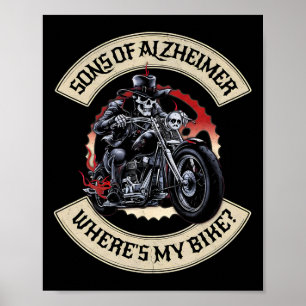Sons Of Heimerheimer Where's My Bike Grumpy Old Bi Poster