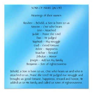 Sons of Israel Photo Print