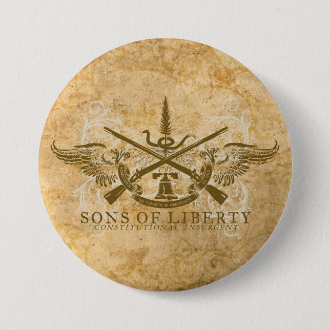 Sons of Liberty 7.5 Cm Round Badge (Front)