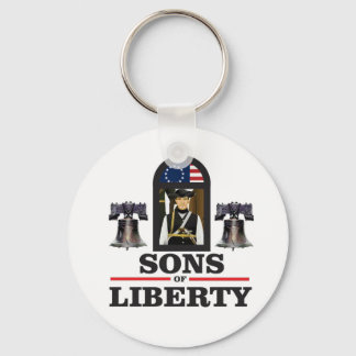 sons of liberty art key ring