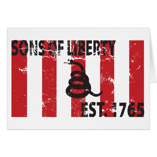 Sons of LIberty Est. 1765 (Front Horizontal)