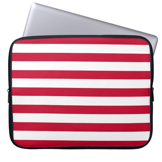 Sons of Liberty flag revolution stripes united sta Laptop Sleeve (Front)