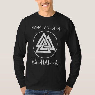 Sons Of Odin Valhalla Walhalla Wotan Asgard Vikin T-Shirt