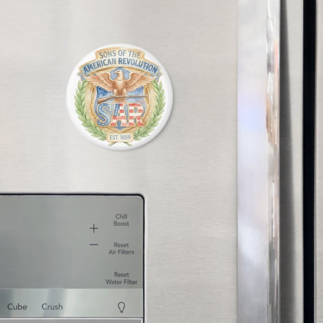 Sons of the American Revolution SAR Est 1889 Pride Magnet (In Situ (Fridge))
