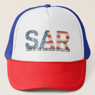 Sons of the American Revolution SAR Est 1889 Pride Trucker Hat