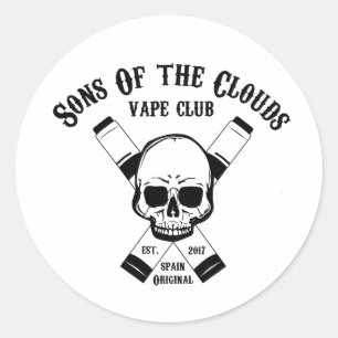 Sons Of The Clouds Pegatinas Classic Round Sticker