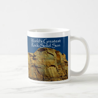 Son's Rock-Solid Blue Mug