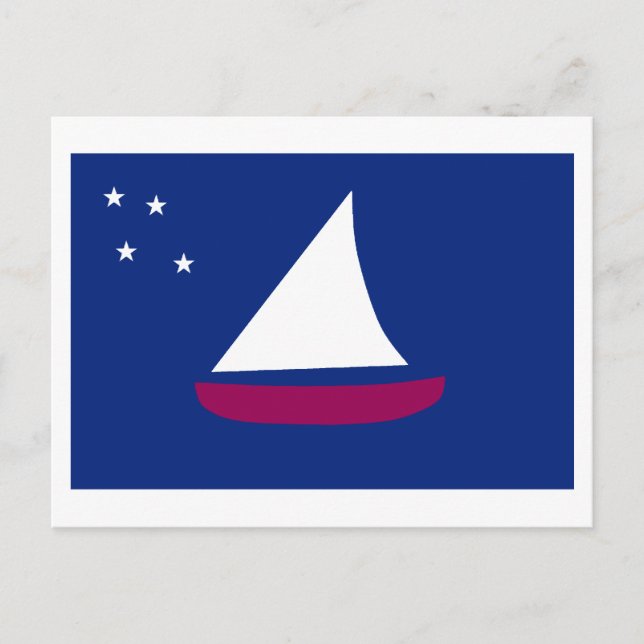 Sonsorol Flag Postcard (Front)